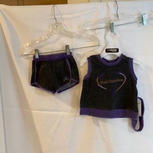 East Carolina Pirates Infant set size 6-12 months New